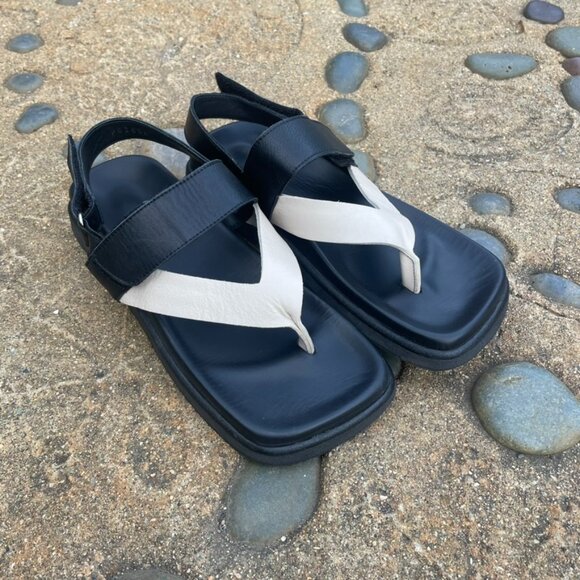 Alohas Decade leather sandals - Picture 1 of 7